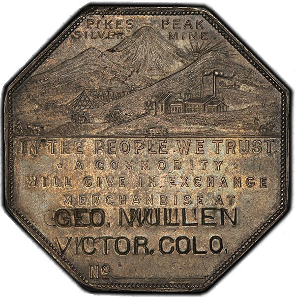 (9011) 1901 Lesher$ G.Mullen without # PCGS MS63 CAC