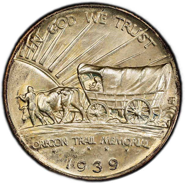 (9354) 1939-S 50C Oregon PCGS MS67+ CAC