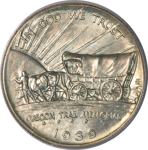 (9354) 1939-S 50C Oregon Old Holder PCGS MS66 CAC