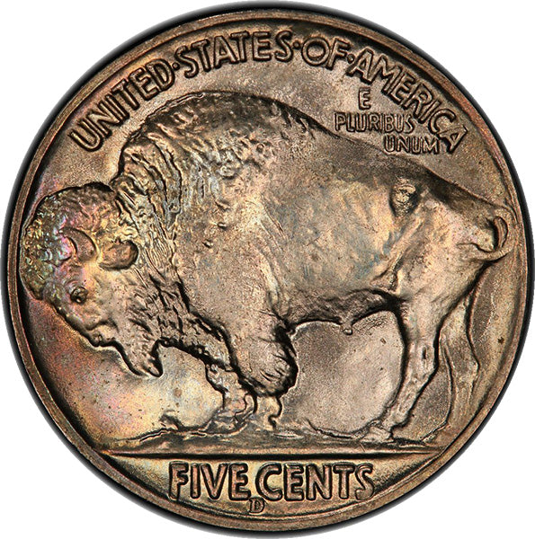(3985) 1938-D/S 5C PCGS MS67+ CAC Buffalo reverse