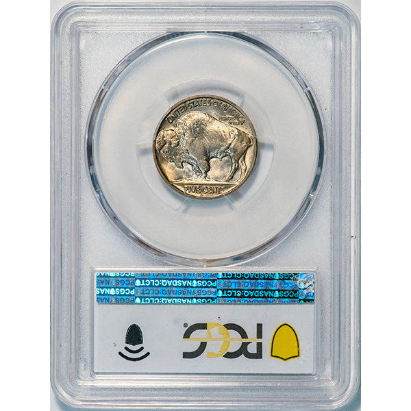 (3985) 1938-D/S 5C PCGS MS67+ CAC Buffalo reverse slab