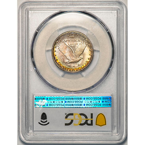 (5762) 1927-D 25C PCGS MS67