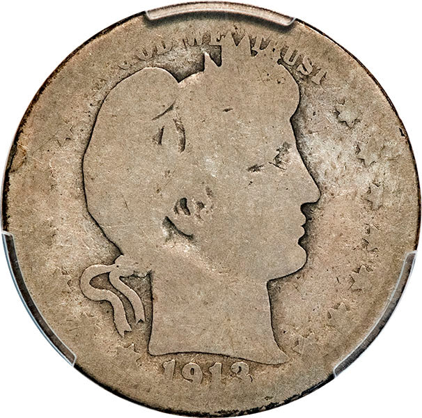 (5666) 1913-S 25C PCGS FR02 Barber obverse