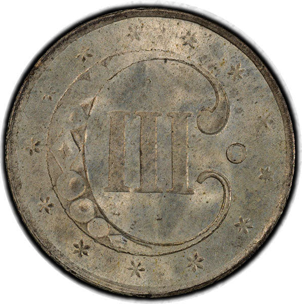 (3665) 1851-O 3CS PCGS MS65 CAC