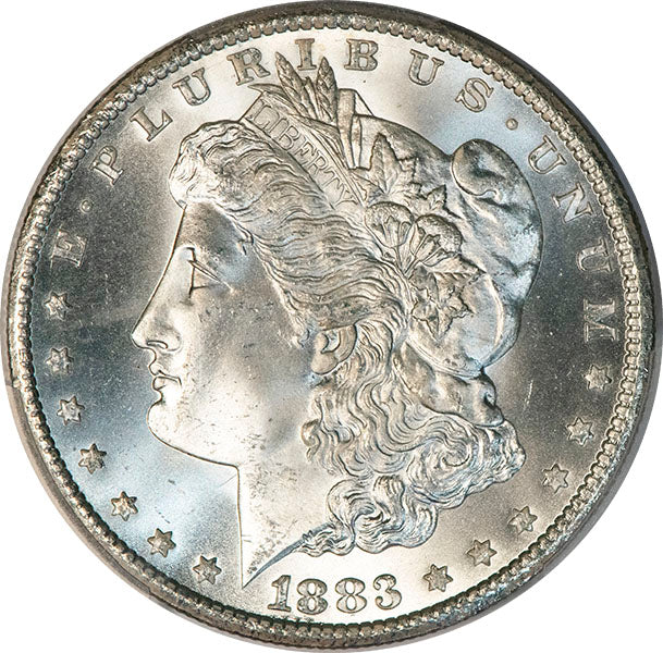 (7144) 1883-CC $1 PCGS MS66+ CAC