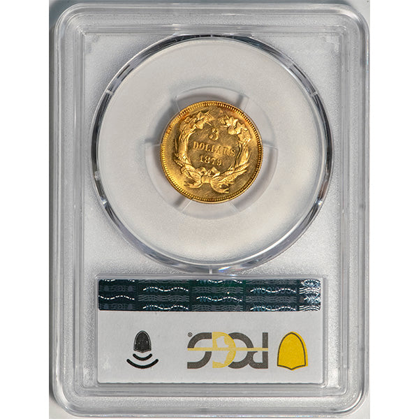 (8001) 1879 $3 PCGS MS63