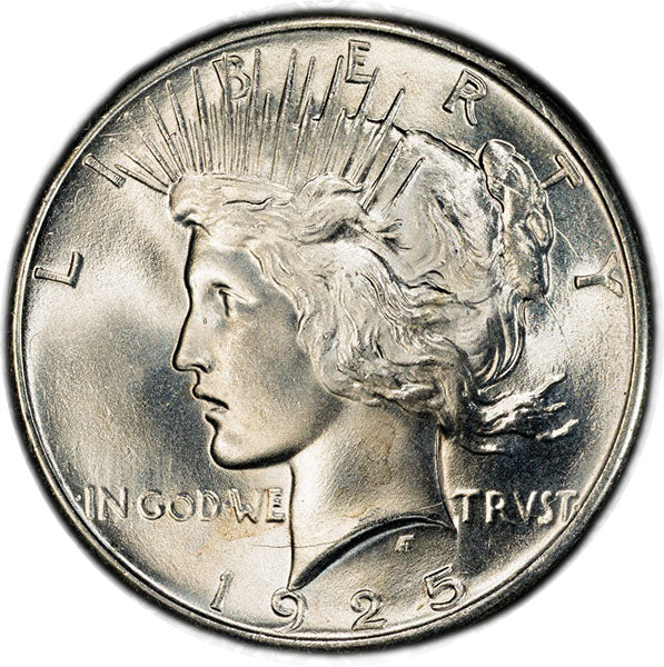 (7365) 1925 $1 PCGS MS67