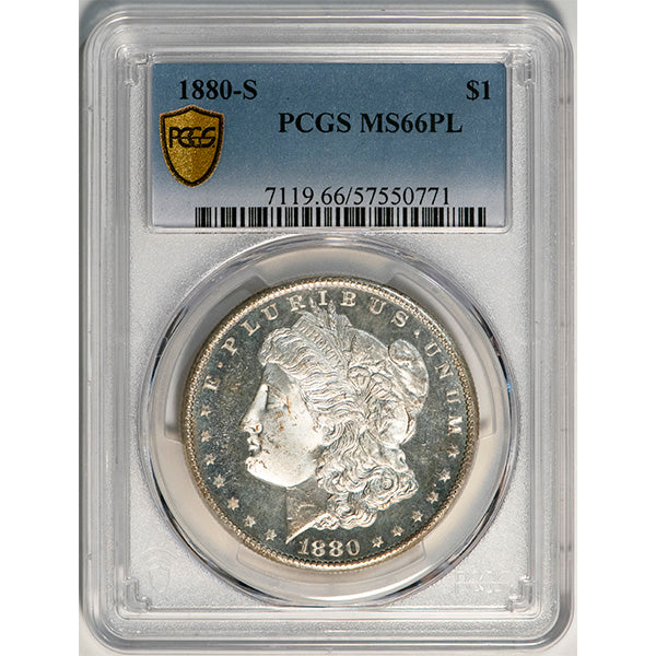 (7119) 1880-S $1 PCGS MS66PL