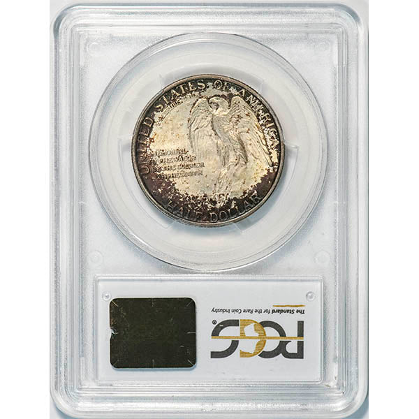 (9378) 1925 50C PCGS MS66 CAC Stone Mountain reverse slab
