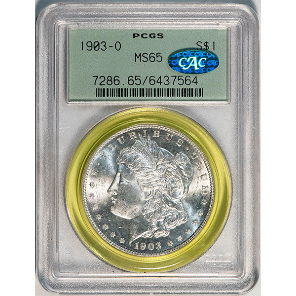 (7286) 1903-O $1 Old Holder PCGS MS65 CAC