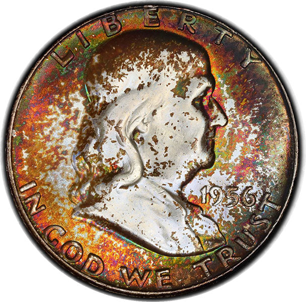 (6671) 1956 50C PCGS MS67+FBL CAC