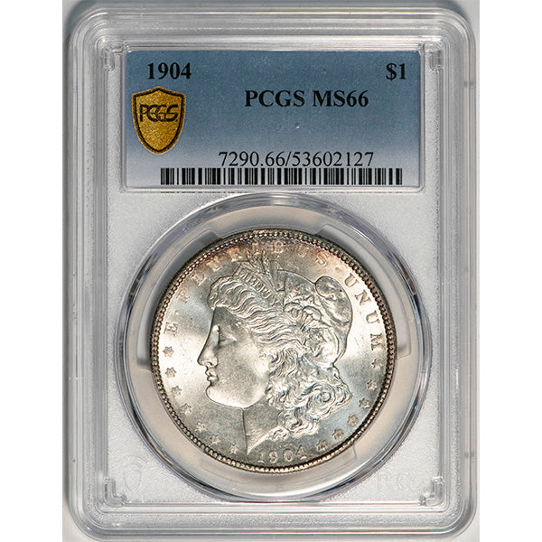 (7290) 1904 $1 PCGS MS66