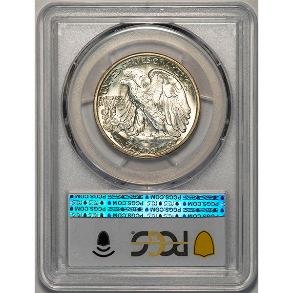 (6607) 1939-D 50C PCGS MS67