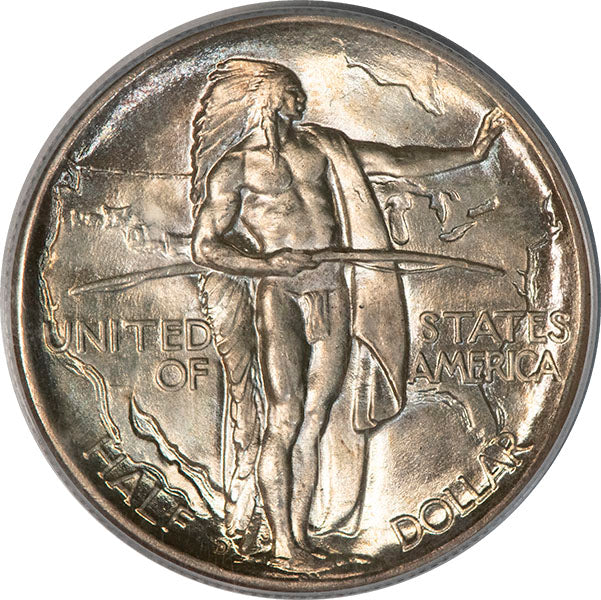 (9347) 1937-D 50C Oregon Old Holder PCGS MS65 Gold CAC