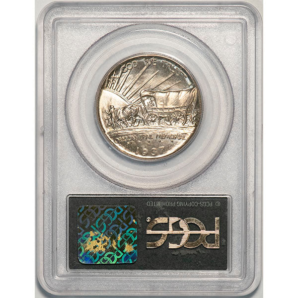 (9347) 1937-D 50C Oregon Old Holder PCGS MS65 Gold CAC