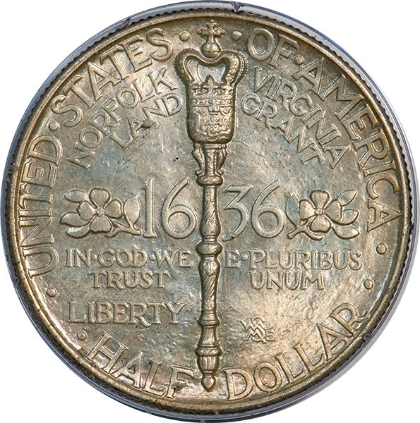 (9337) 1936 50C Norfolk Old Holder PCGS MS65 Gold CAC