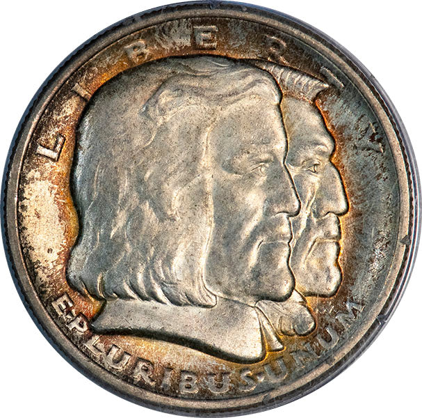 (9322) 1936 50C Long Island Old Holder PCGS MS63 Gold CAC