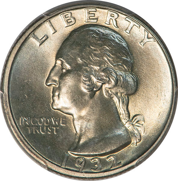 (5791) 1932-D 25C PCGS MS62 CAC