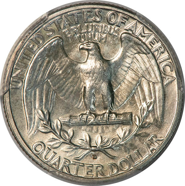 (5791) 1932-D 25C PCGS MS62 CAC