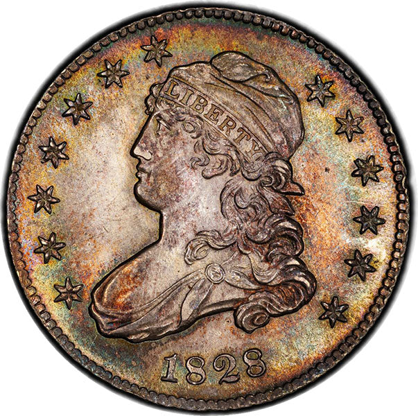 (5342) 1828 25C B-1, R.1 PCGS MS65+