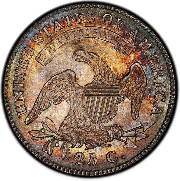 (5342) 1828 25C B-1, R.1 PCGS MS65+