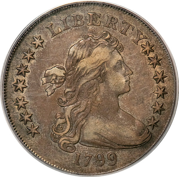 (6878) 1799 $1 Old Holder BB-152, B-15 PCGS VF25