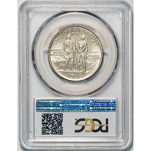 (9274) 1938 50C Boone PCGS MS67 CAC