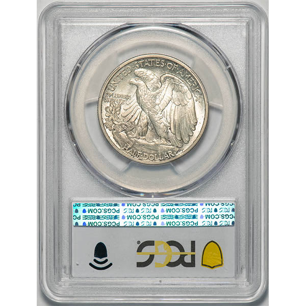 (6569) 1917 50C PCGS AU58+ CAC