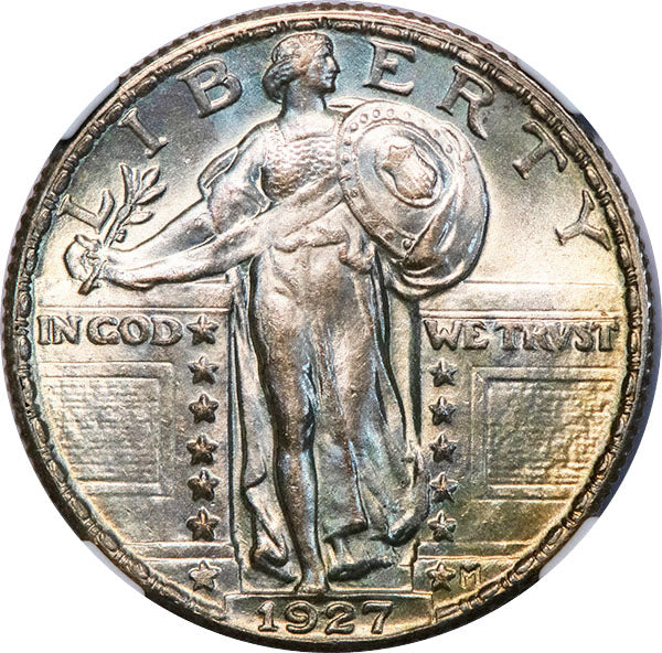 (5763) 1927 25C NGC MS65FH CAC