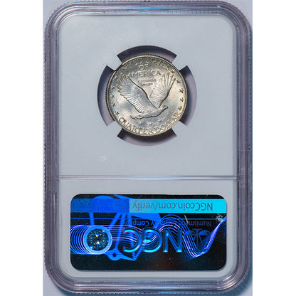 (5763) 1927 25C NGC MS65FH CAC