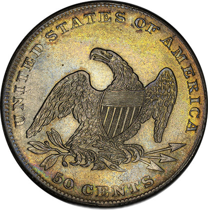 (6176) 1837 50C PCGS MS62