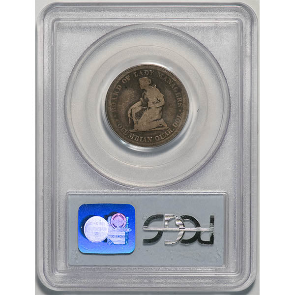 (9220) 1893 25C Isabella PCGS G04