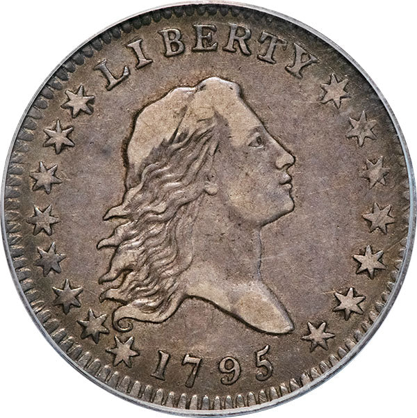 (6052) 1795 50C PCGS VF30 CAC