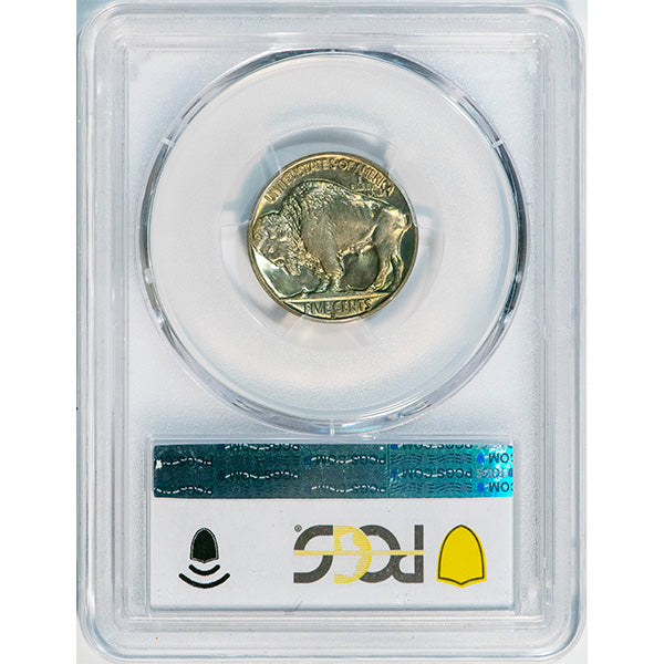 1931-S 5C PCGS MS66 Buffalo Nickel reverse slab