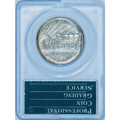 (9350) 1938-S 50C PCGS MS65 Gold CAC Oregon