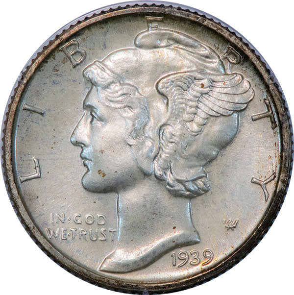 1939 10C PCGS PR65 CAC Older Holder