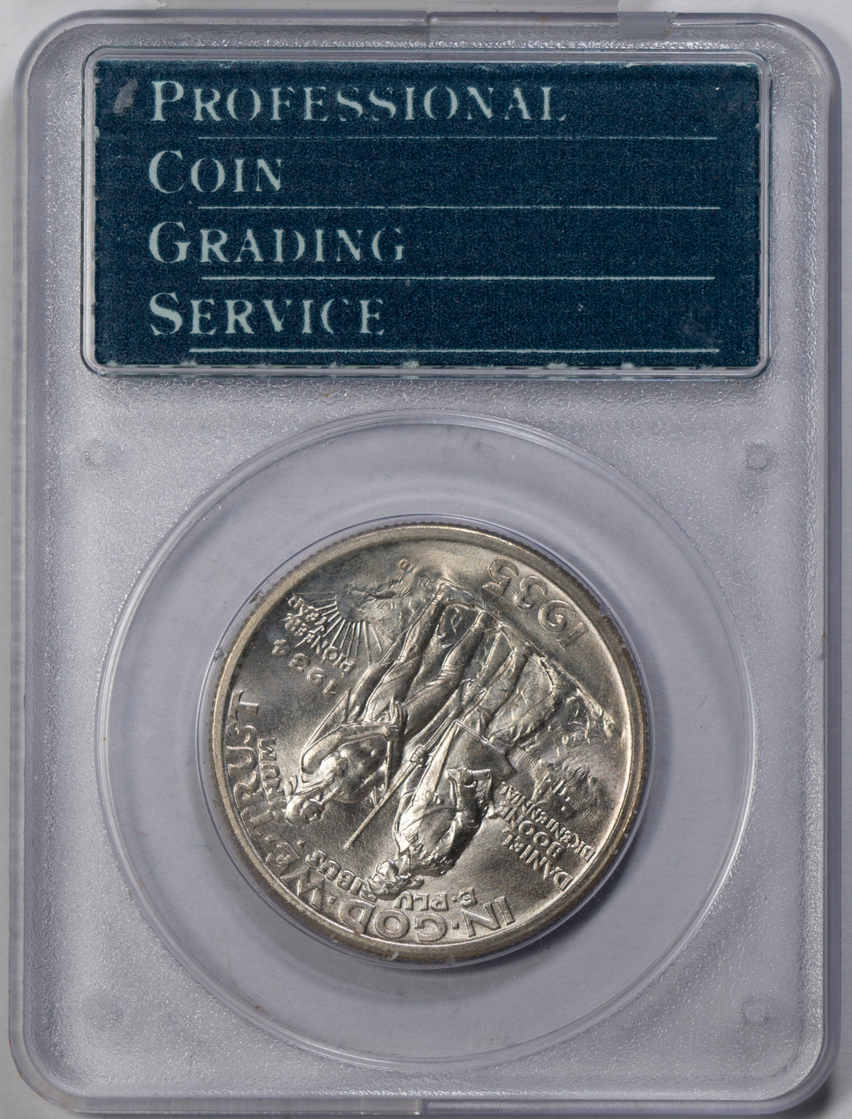 (9263) 1935/34-D 50C PCGS MS65 Boone CAC