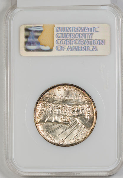 (9353) 1939-D 50C NGC MS65 Oregon Gold CAC