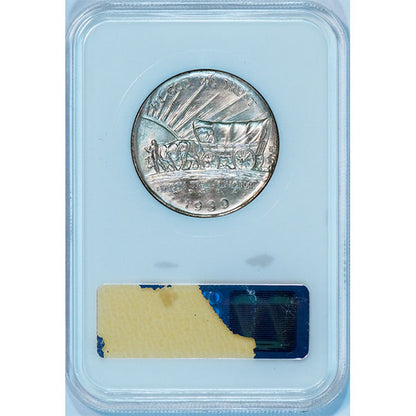 (9353) 1939-D 50C NGC MS65 Gold CAC Oregon