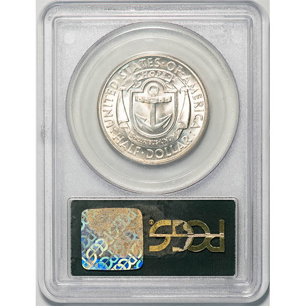 (9364) 1936-D 50C Rhode Island PCGS MS65 CAC