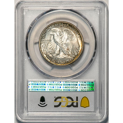(6628) 1946-D 50C PCGS MS67 CAC