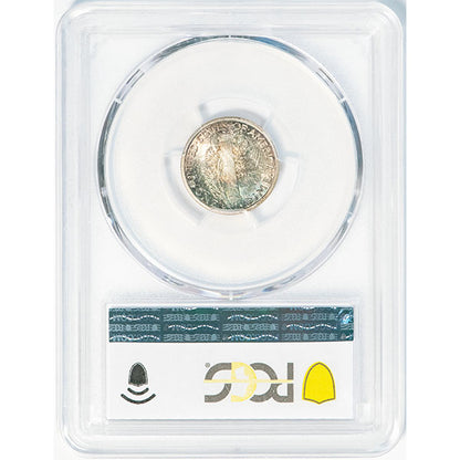 1917-D 10C PCGS MS64FB Mercury Dime reverse slab