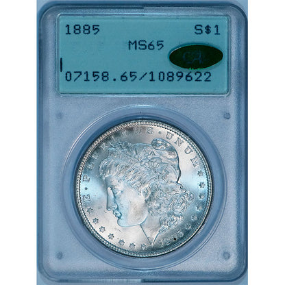 1885 $1 PCGS MS65 CAC