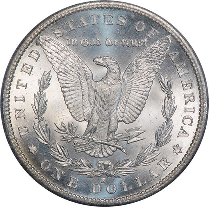 (7118) 1880-S $1 PCGS MS65 CAC Old Holder