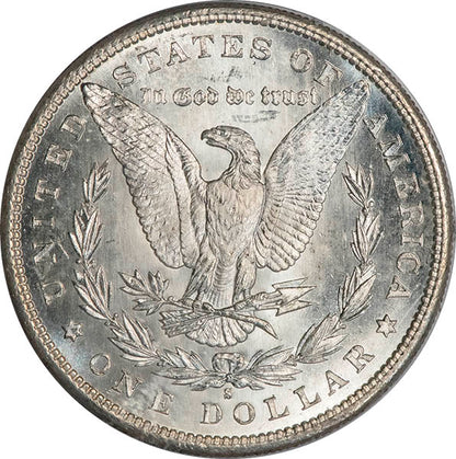 (7130) 1881-S $1 Old Holder PCGS MS65 Gold CAC