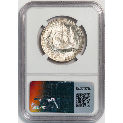 (9360) 1921 50C Pilgrim NGC MS66 CAC