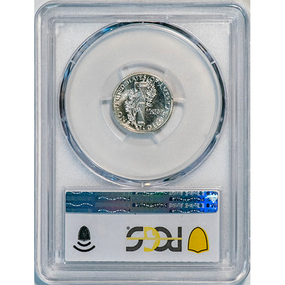 (5072) 1937 10C PCGS PR67+ CAC Mercury reverse slab