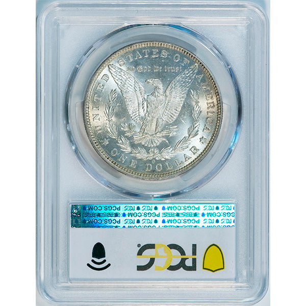 1881-O $1 PCGS MS64 Morgan Dollar reverse slab