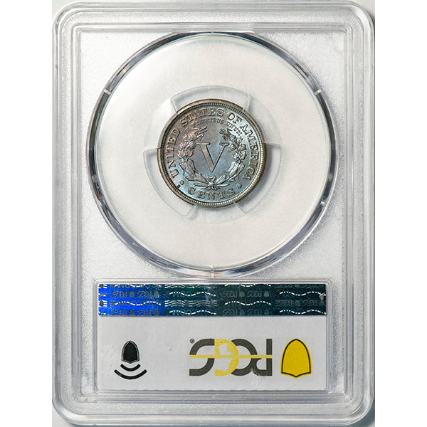 (3875) 1912-S 5C PCGS MS66 Liberty Nickel reverse slab