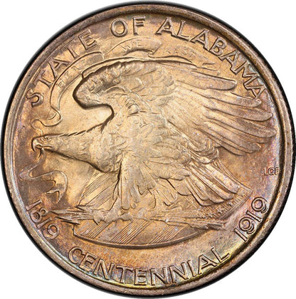 (9224) 1921 50C PCGS MS66 Alabama